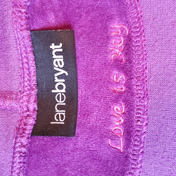 Lane Bryant Love is Key zip up hoodie size 14/16 - Picture 8 of 11